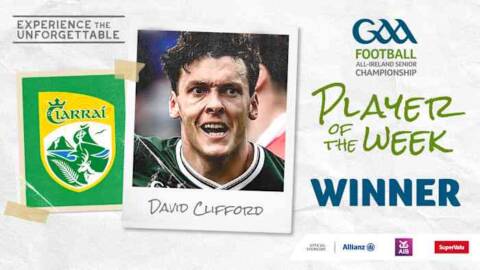 David Clifford voted GAA.ie Footballer of the Week