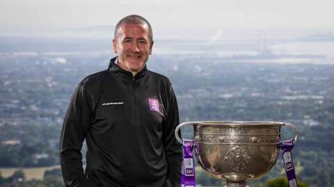 Stephen O'Neill keeping his fingers crossed for a historic Tyrone treble