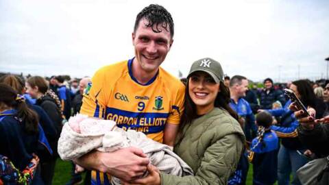 No baby blues for Summerhill midfielder Adam Flanagan