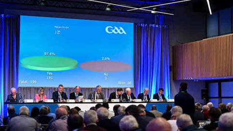 Jarlath Burns hails work of FRC after Special Congress ratifies rules