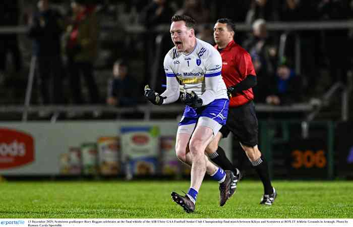 Rory Beggan proving a chip off the old block with Scotstown