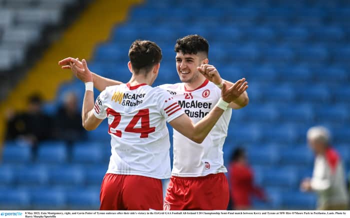 EirGrid U20 SF: Tyrone advance to decider