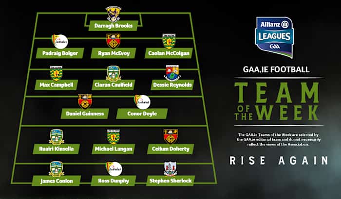 GAA.ie Football Team of the Week