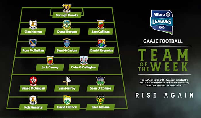 GAA.ie Football Team of the Week
