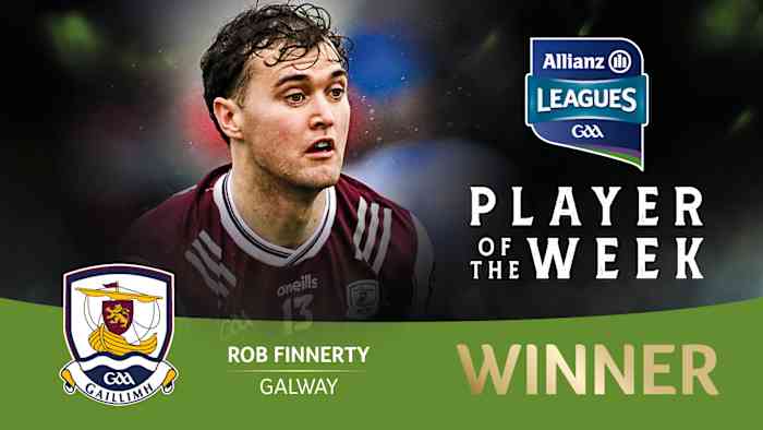 Rob Finnerty voted GAA.ie Footballer of the Week