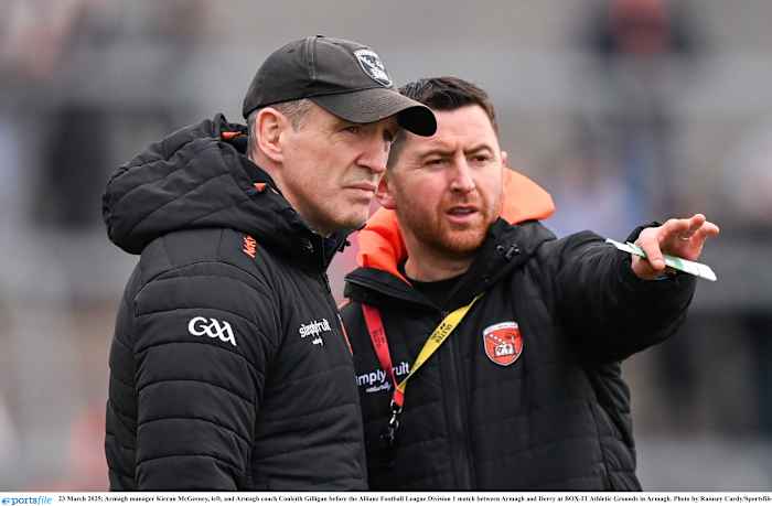 Conleith Gilligan says Armagh have room for improvement