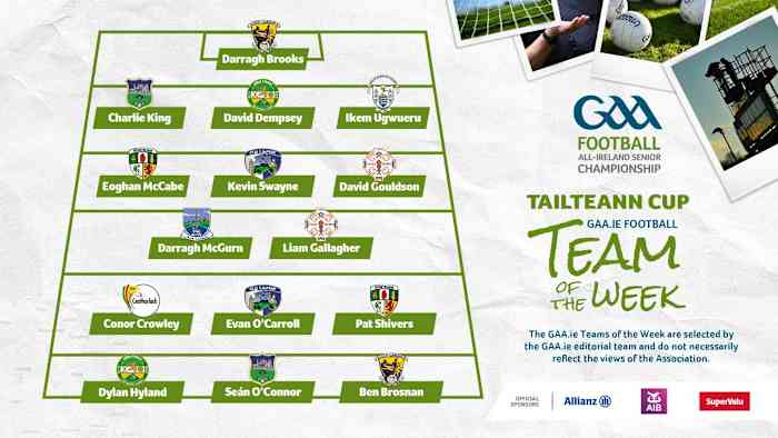 GAA.ie Tailteann Cup Team of the Week