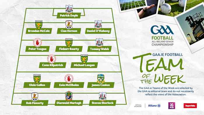 GAA.ie Football Team of the Week