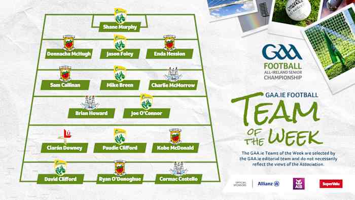 GAA.ie Football Team of the Week